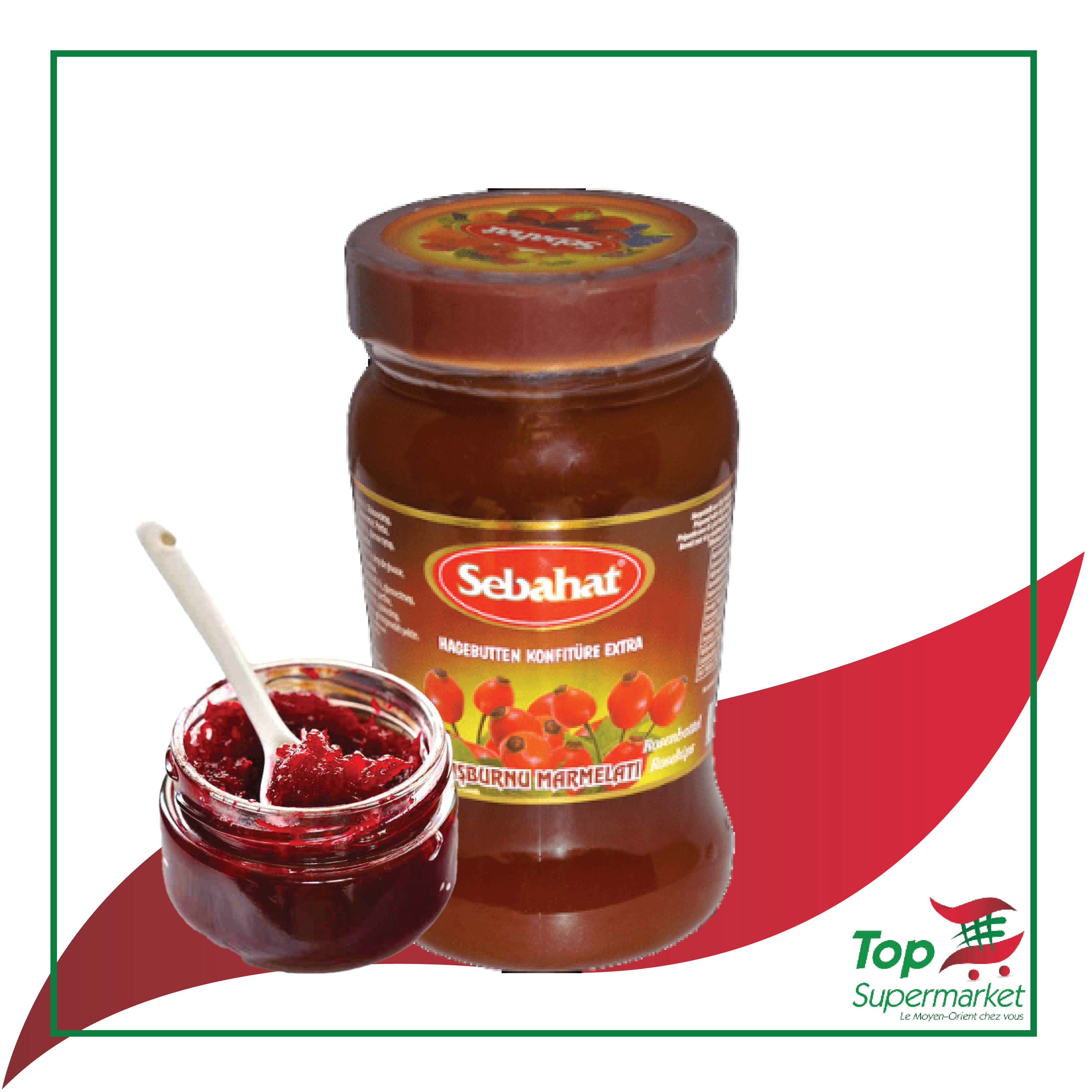 Sebahat confiture d'eglantier 360gr